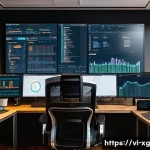 Home 22 JAMstack 아키텍처의 비용 절감 전략 - A modern workspace scene illustrating a Vietnamese startup team collaborating on JAMstack web develo...